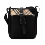 Burberry Vintage Pre-owned Tyg axelremsvskor Black, Dam