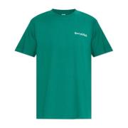 Sporty & Rich T-shirt från Wall Street-kollektionen Green, Unisex