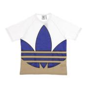 Adidas Färgblock T-shirt Vit/Blå/Khaki/Svart Multicolor, Herr