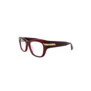 Bottega Veneta Glasses Red, Unisex