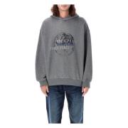 Emporio Armani Klassisk Herr Sweatshirt Gray, Herr