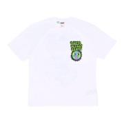 Guess Earth Day Planet Tee Vit White, Herr