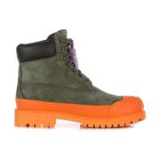 Timberland Premium Vattentät Gummispets Hög Stövel Green, Herr