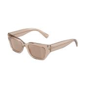 Dolce & Gabbana Brun Spegel Solglasögon Dg4462 Beige, Unisex