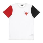 New Era Chicago Bulls Färgblock Tee White, Herr