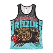 Mitchell & Ness Grizzlies Basketboll Tank Top Sublimerad Mesh Multicol...