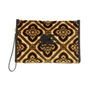 Etro Paisley Stor Clutch Väska Multicolor, Dam