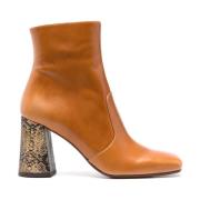 Chie Mihara Rock Terra Läder Ankel Boot Brown, Dam