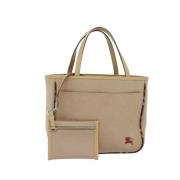 Burberry Vintage Pre-owned Canvas handvskor Beige, Dam