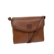 Burberry Vintage Pre-owned Laeder axelremsvskor Brown, Dam