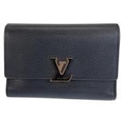 Louis Vuitton Vintage Pre-owned Laeder plnbcker Black, Dam