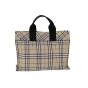 Burberry Vintage Pre-owned Bomull handvskor Beige, Dam