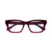 Chloé Modernt Rektangulärt Optiskt Glas Red, Unisex