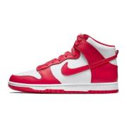 Nike University Red Dunk High Sneakers Red, Herr