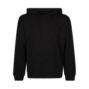 Diesel Bleach Hoodie Black, Herr