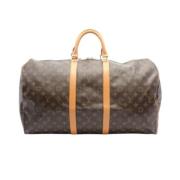 Louis Vuitton Vintage Pre-owned Canvas resvskor Brown, Dam