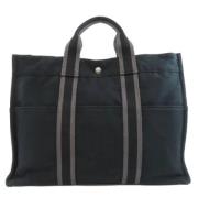 Hermès Vintage Pre-owned Canvas totevskor Blue, Dam