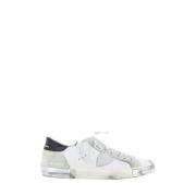 Philippe Model Låg Foxy Laminerad Vit Silver Sneakers White, Herr