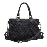 Louis Vuitton Vintage Pre-owned Canvas louis-vuitton-vskor Black, Dam