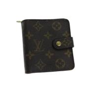 Louis Vuitton Vintage Pre-owned Belagd canvas plnbcker Brown, Dam