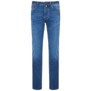 Jacob Cohën Bard Bomullsblandning Jeans Blue, Herr