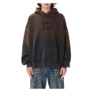 Misbhv Soluppgång Stickat Hoodie Aw24 Brown, Herr