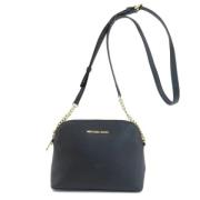 Michael Kors Pre-owned Pre-owned Canvas crossbodyvskor Black, Dam