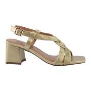 Bibi Lou Elegant Guld Sandaler Yellow, Dam