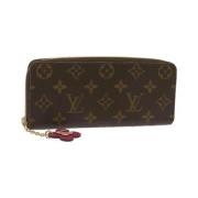 Louis Vuitton Vintage Pre-owned Belagd canvas plnbcker Brown, Dam