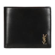 Saint Laurent Svarta Plånböcker YSL PFU Tiny Black, Herr