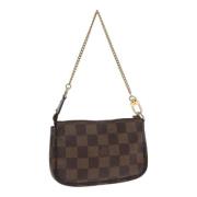 Louis Vuitton Vintage Pre-owned Canvas kuvertvskor Brown, Dam