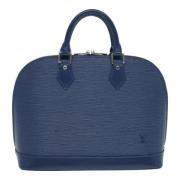 Louis Vuitton Vintage Pre-owned Laeder louis-vuitton-vskor Blue, Dam