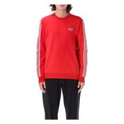 Emporio Armani EA7 Stilig Sweatshirt för Män Red, Herr