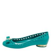 Salvatore Ferragamo Pre-owned Pre-owned Gummi lgskor Green, Dam