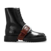 Maison Margiela Skor Tabi Black, Dam