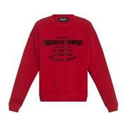 Dsquared2 Hoodie Red, Herr