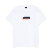 Paul Smith Vita Bomull T-shirts och Polos White, Herr