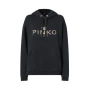 PINKO Stilren Sweatshirt för Kvinnor Black, Dam