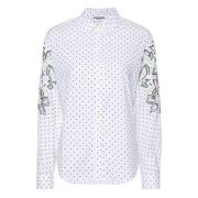 Essentiel Antwerp Prickig broderad topp White, Dam