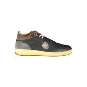 Blauer Svart Polyester Sneaker Black, Herr