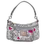 Coach Pre-owned Pre-owned Canvas handvskor Multicolor, Dam