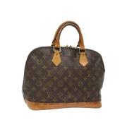 Louis Vuitton Vintage Pre-owned Canvas handvskor Brown, Dam