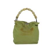 Dior Vintage Pre-owned Nylon handvskor Green, Dam