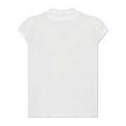 Rick Owens T-shirt Small Level T White, Herr