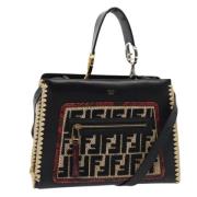 Fendi Vintage Pre-owned Laeder fendi-vskor Black, Dam