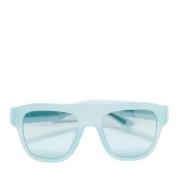 Dolce & Gabbana Pre-owned Pre-owned Acetat solglasgon Blue, Dam