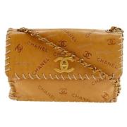 Chanel Vintage Pre-owned Laeder chanel-vskor Brown, Dam