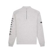 Quotrell Defender Halfzip Sweater Herr Ljusgrå Gray, Herr