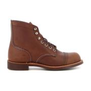 Red Wing Shoes Brun Läder Iron Ranger Boot Brown, Herr