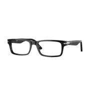 Persol Stiliga Glasögon i Färg 95 Black, Herr